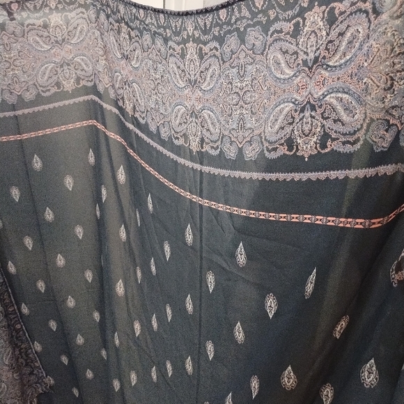 Victoria Secret Sarong Beach Cover Elegant Paisley - Picture 9 of 10